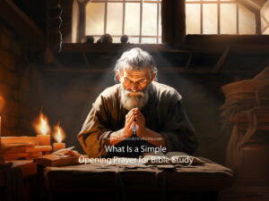 opening prayers for bible study